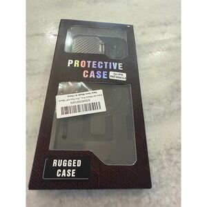 Caka iPhone 16 Pro Max Case Black Rugged MagSafe Magnetic Kickstand Camera Cover